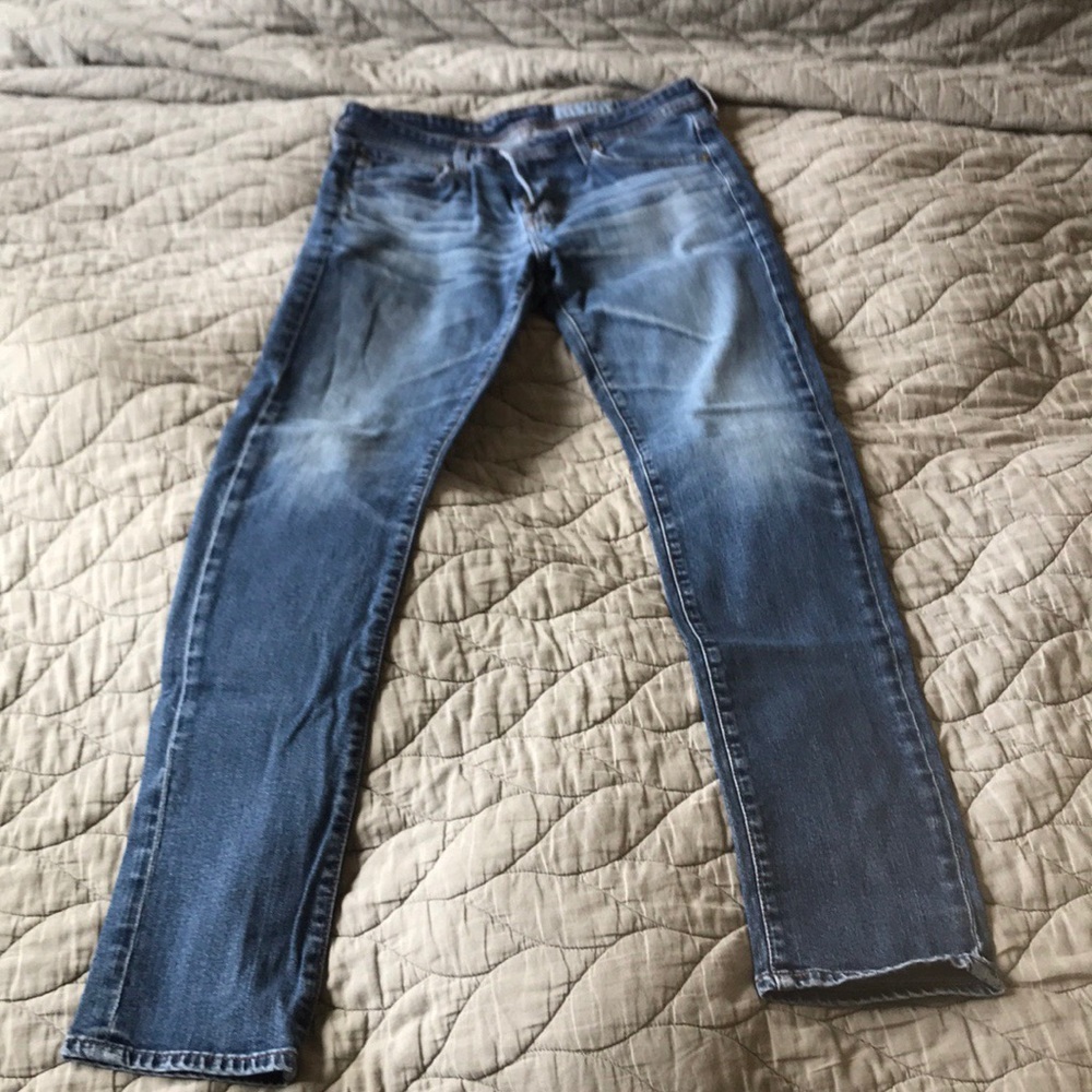 AG “The Stockton” skinny fit jeans.